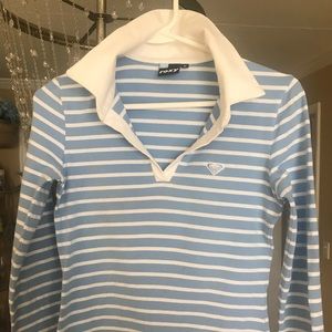 Roxy blue and white Polo M